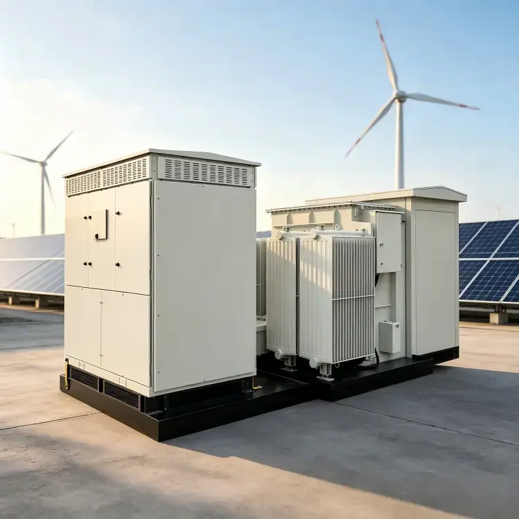 Wind Farm Transformer - Step-Up Substation for Wind Turbines