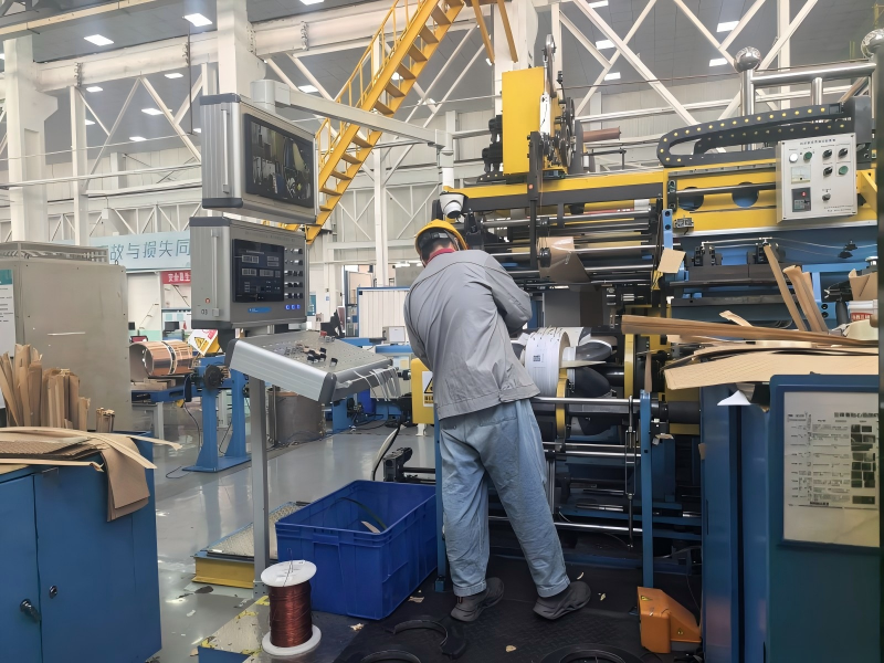 Winding production line