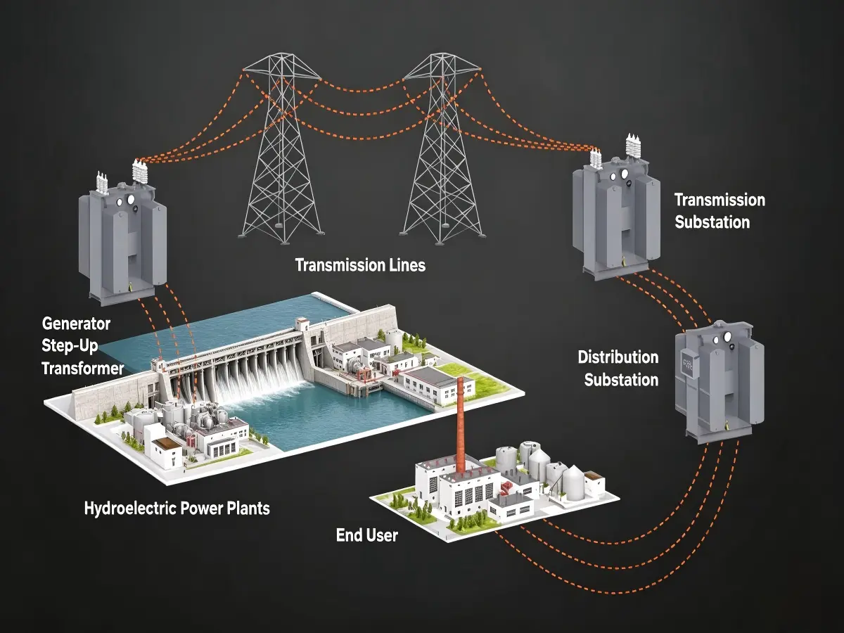 The Role of Transformers in Hydroelectric Power Plants