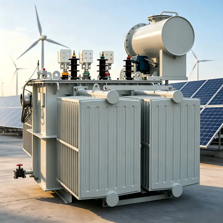 Wind Farm Transformer - Step-Up Substation for Wind Turbines