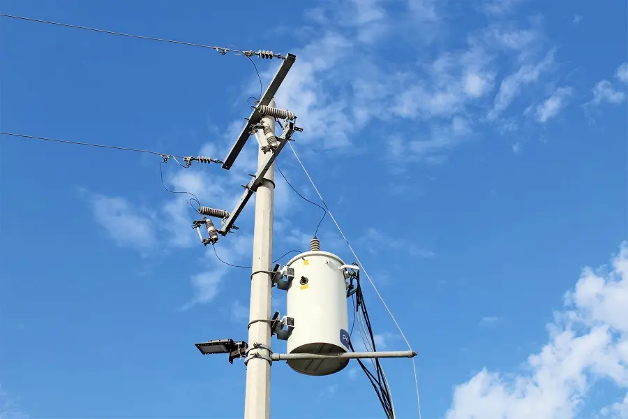 What is telephone pole transformer?