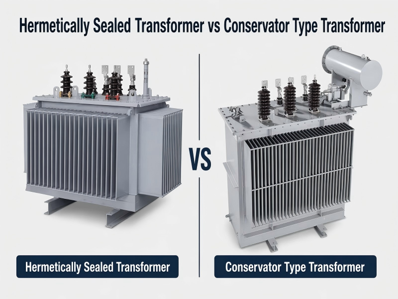 Hermetically Sealed Transformers vs Conservator Type Transformers