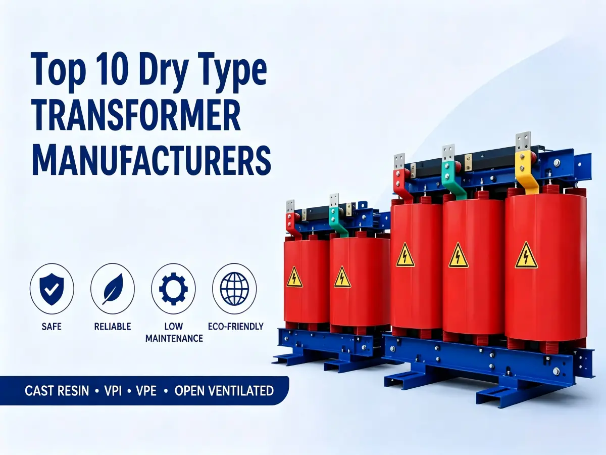 Top 10 Dry Type Transformer Manufacturers in world